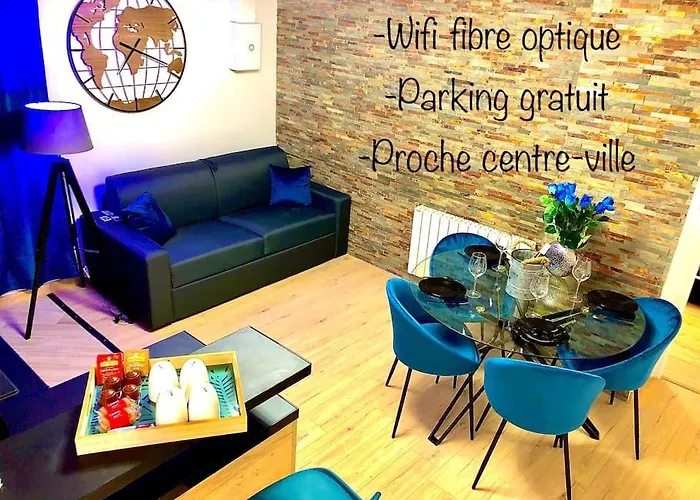La Marbriere, Parking Gratuit, Proche Centre Ville
